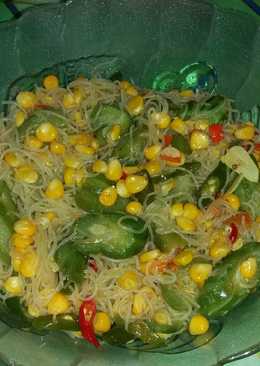 Bihun oseng oyong jagung