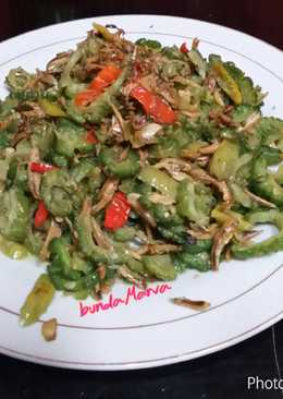 Tumis pare teri pedas