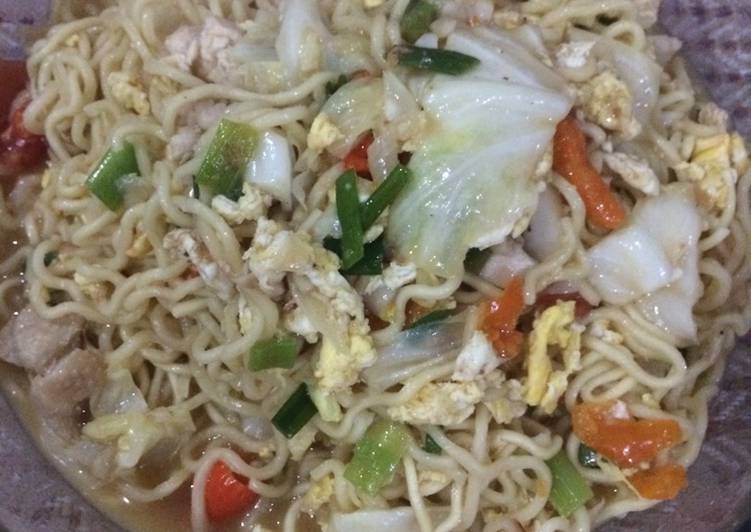 resep masakan Mie Godog Jawa Nyemek