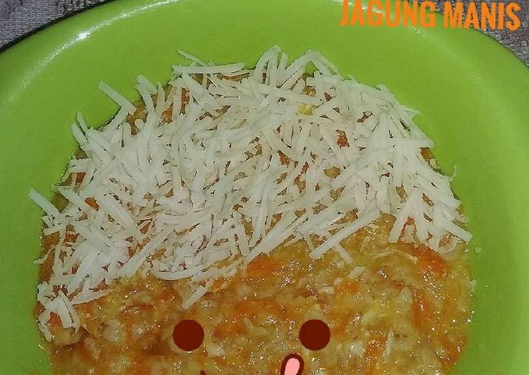  Resep  OatMeal  mix jagung  wortel MPASI oleh aprilia Cookpad