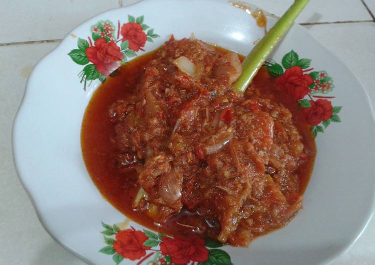 resep lengkap untuk Sambal Andaliman