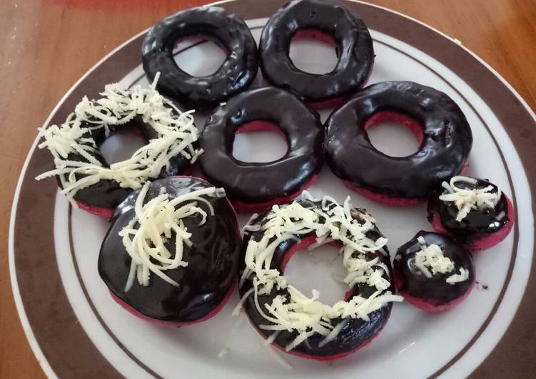 resep Donat Buah Naga