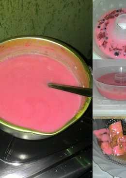 Puding Susu Santan With Choclate Fla, Recook from Mba Fera Kumala Sari