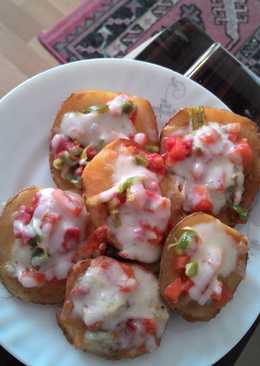 Kentang panggang keju