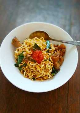 Mie ayam sederhana