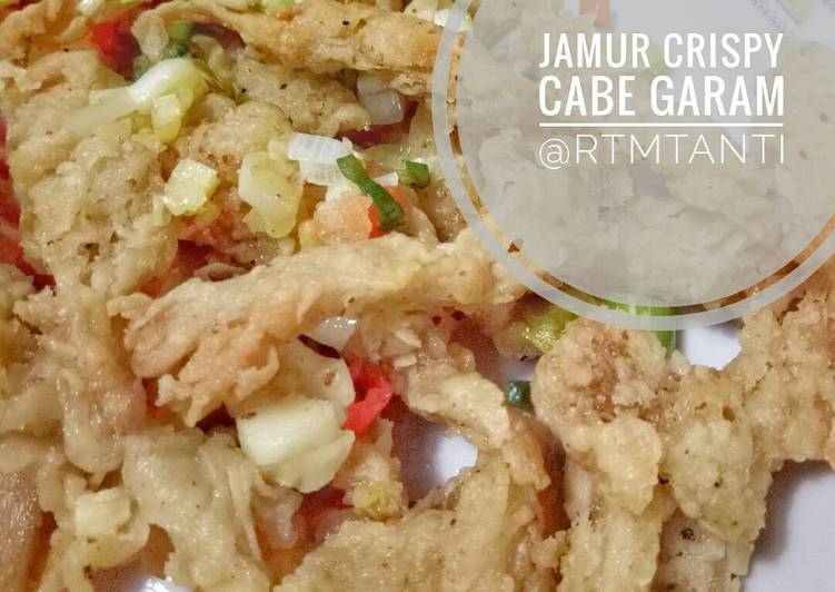 resep masakan Jamur Crispy Cabe Garam