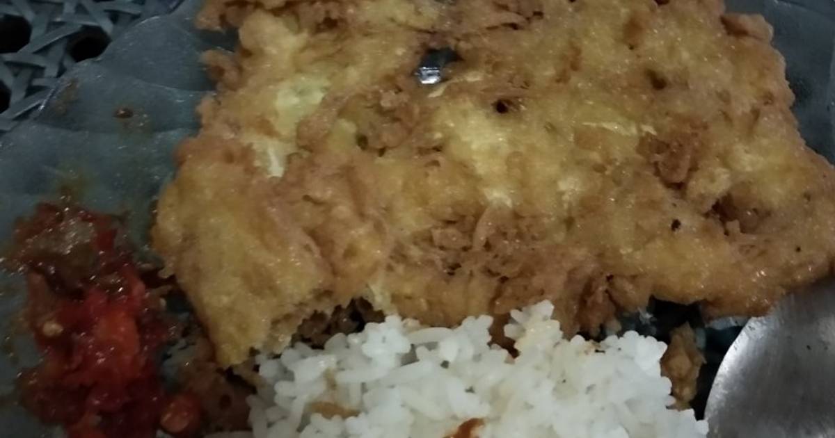 470 resep  telur  dadar crispy kriuk  enak dan sederhana 