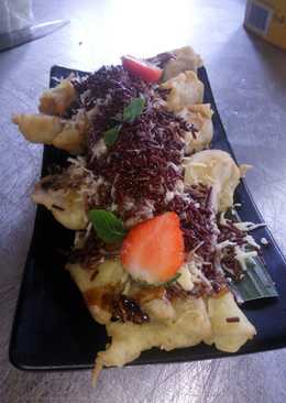 Pisang Goreng Krispy Cokelat Keju