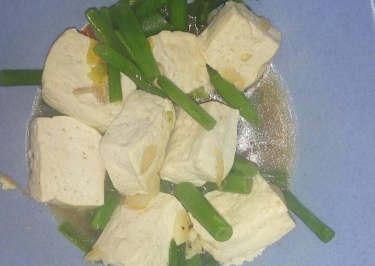 resep makanan Ca iLu-iLu - Daun Bawang Merah - Bebas Micin - Vegetarian