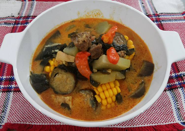 cara membuat Sayur Oblok-oblok