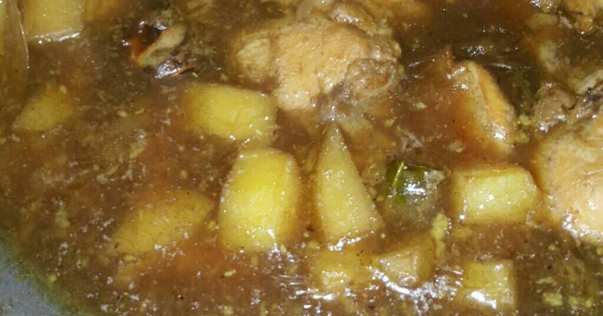  Semur  ayam  kentang 222 resep Cookpad