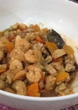 Udang mix Tempe sayur
