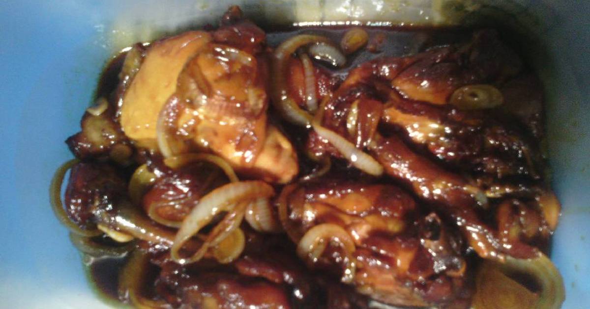 Resep Ayam kecap sederhana ala Wanti Tea