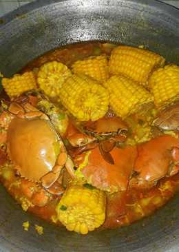 Kepiting saos padang