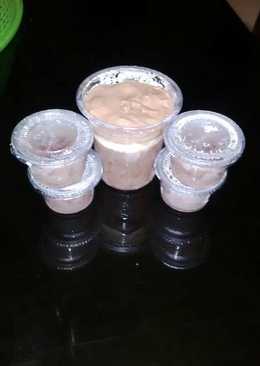 puding susu fla es cream