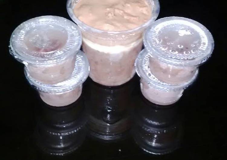 Resep puding susu fla es cream Karya May Wulan Ramadhani