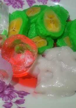 Es pisang ijo