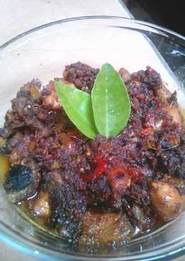 Ayam Bumbu Hitam Madura (bumbu bebek Madura)