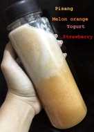 Jus melon mix pisang strawberry