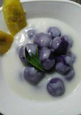 Ubi ungu kuah santan