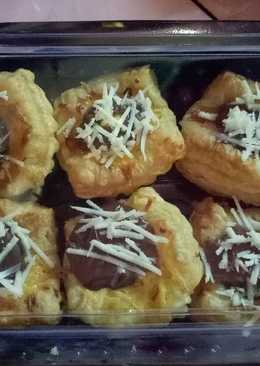 Eggtart crispy nuttella