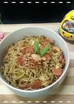 Mie goreng sosis #sarapan/day5/#5hari