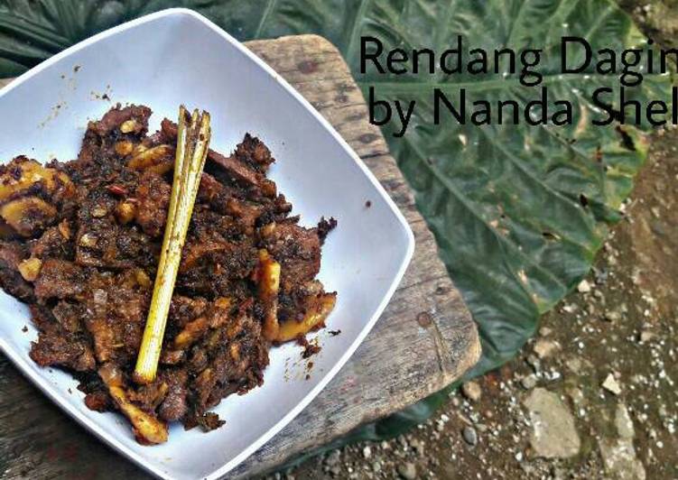 resep makanan Rendang Daging #KitaBerbagi