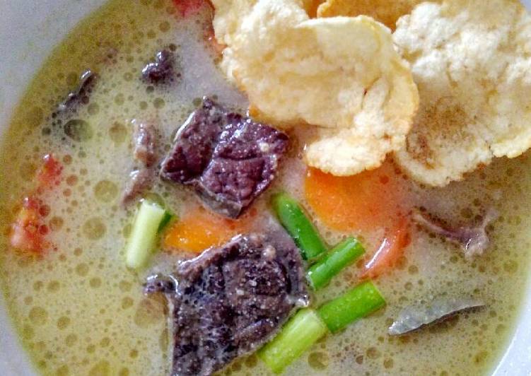 bahan dan cara membuat Soto Betawi