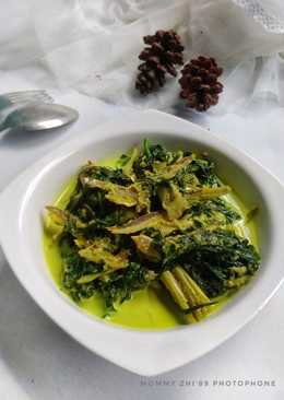 Gulai Daun Singkong & Teri (Cabe Rawit)