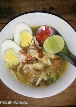 Soto ayam alakadarnya