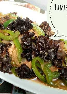 Tumis Jamur Kuping - Paprika