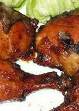 Ayam bakar simple 30 menit (menu berbuka)