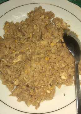 Nasi goreng telur simple