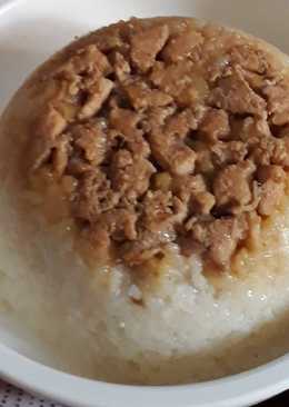 Nasi Tim rice cooker simpel