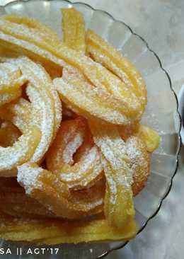 Churros keju saus coklat
