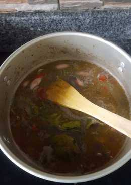 Cumi hitam kuah santan