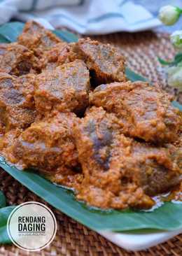 Rendang daging