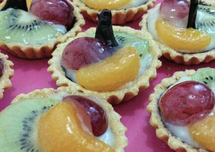 gambar untuk cara membuat Pie buah Dapur lariza