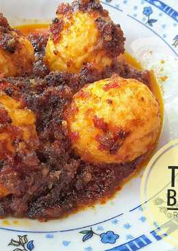 Telur Balado Teman Nasi Kuning