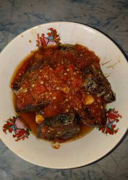 Ikan tongkol balado pedas manis