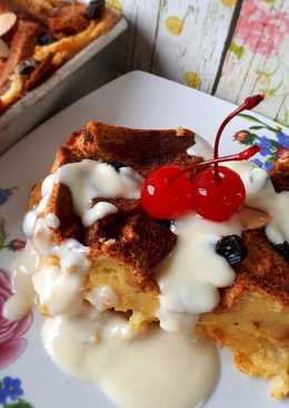 Bread Pudding Vla Custard