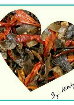 Dendeng Kering Pedas Gurih