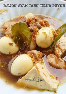 Rawon Ayam Telur Puyuh