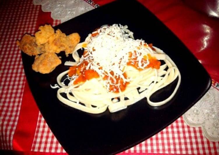 Resep Spaghetti Bolognaise Tuna Goreng