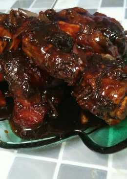 Ayam kecap mentega seadanya