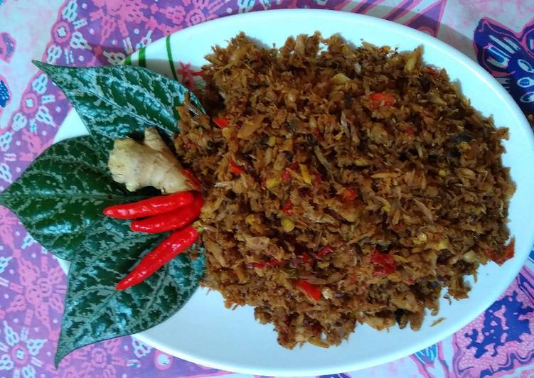 resep Abon Pindang Tuna