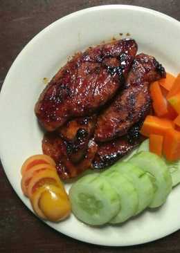 Ayam bakar (steak) lada hitam