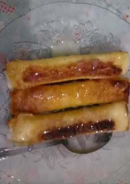 Roti gulung banana