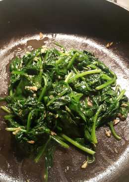 Tumis Bayam Sehat / SautÃ©ed Spinach