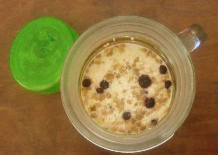 bahan dan cara membuat Overnight Oat